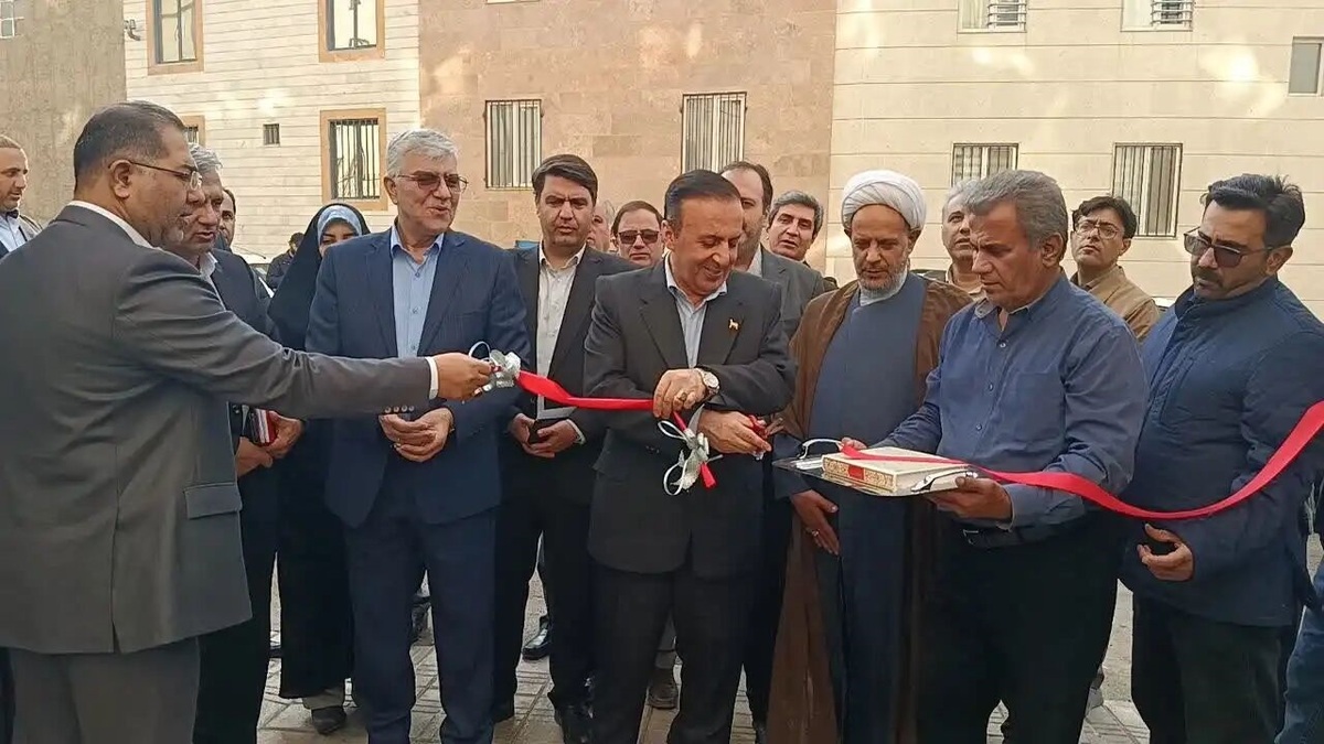 باشگاه خبرنگاران -افتتاح طرح ۱۱۰ واحدی اقشار کم‌درآمد در مینودر قزوین