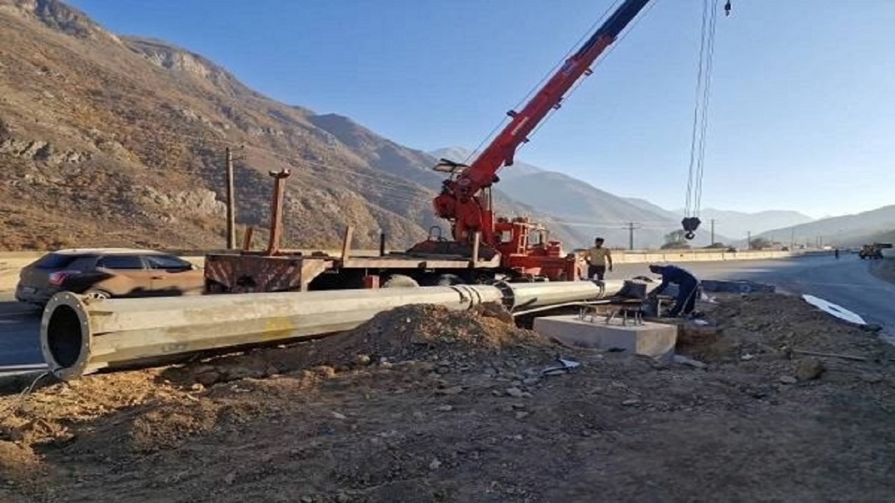 توسعه و ارتقای سامانه‌های نظارت تصویری در محور کندوان