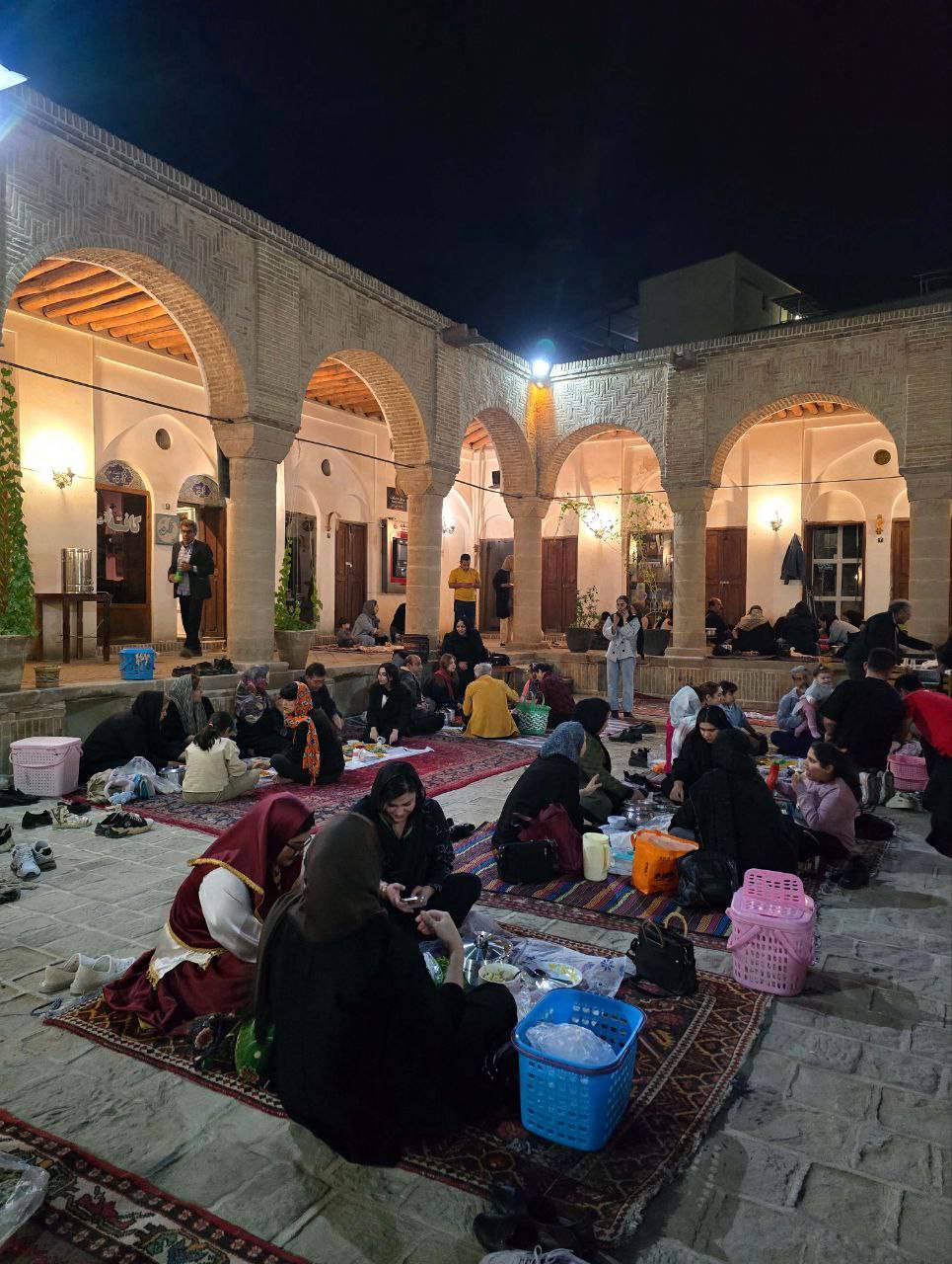 احیای سنتی کهن در شوشتر به روایت تصاویر