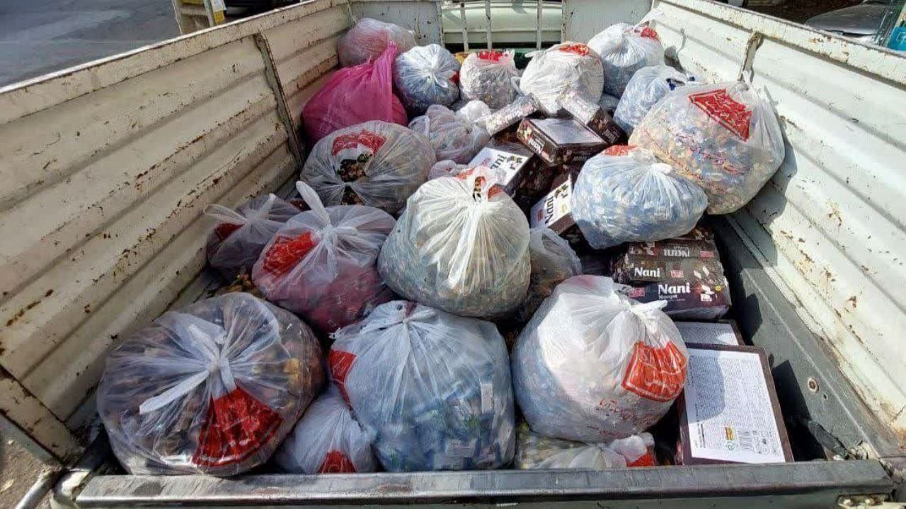 ضبط 400 کیلوگرم مواد خوراکی غیر مجاز 
در سنندج
