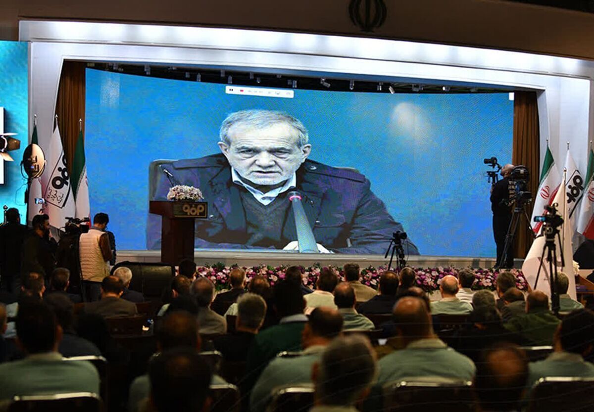 باشگاه خبرنگاران -پزشکیان: آب خلیج‌ فارس به اصفهان رسید