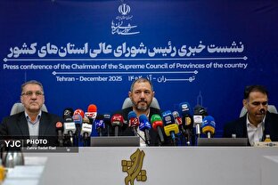 نشست خبری رئیس شورای عالی استانها