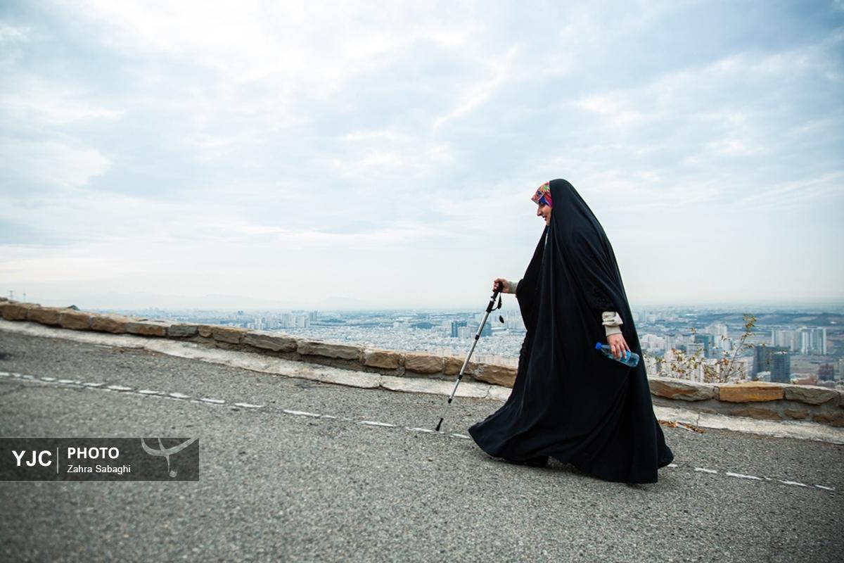 بارش باران پاییزی در تهران