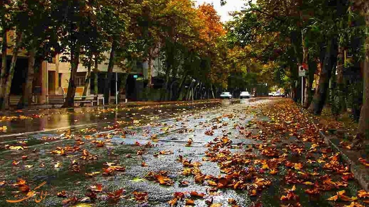 حال و هوای یک روز ابری و بارانی در اهر + فیلم