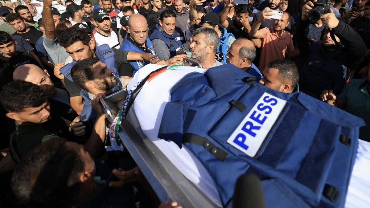 غرق شدن چادر آوارگان در غزه + فیلم