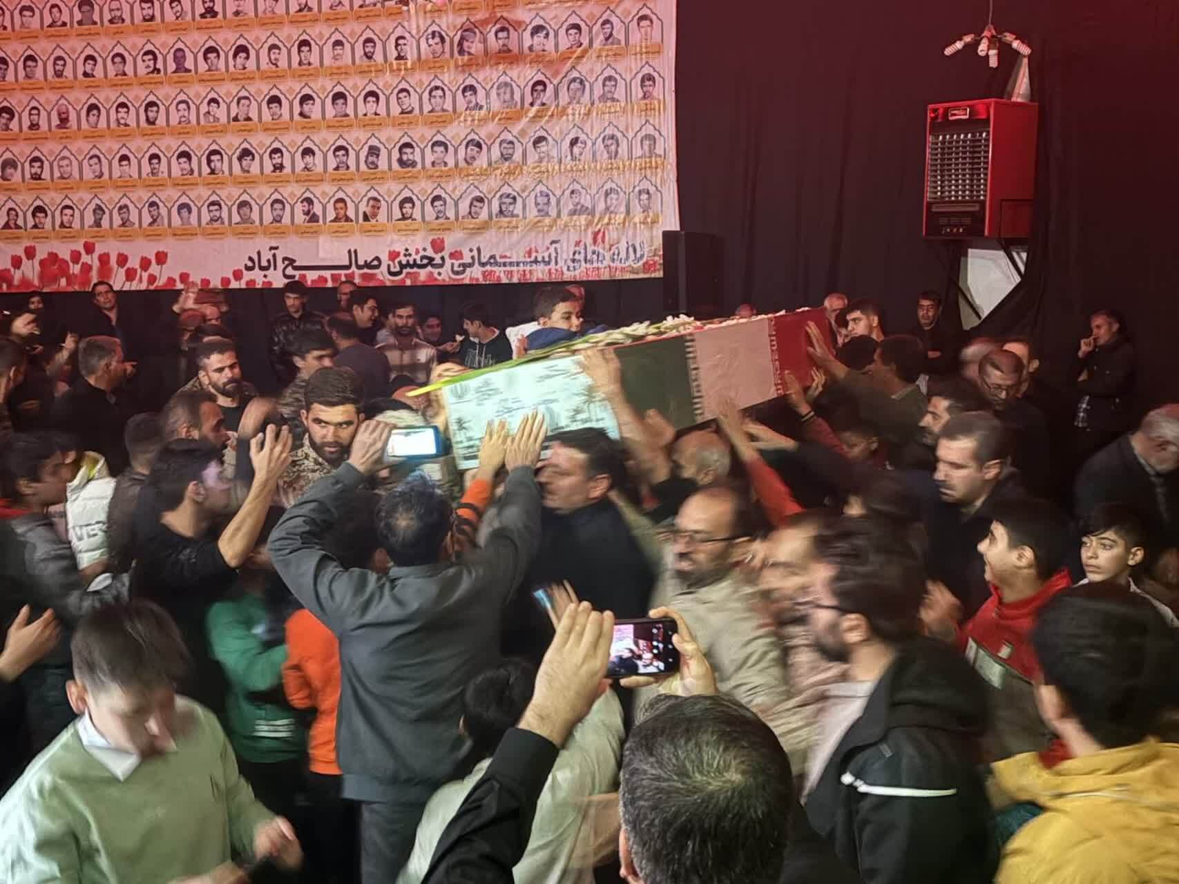 مراسم تشییع شهدا