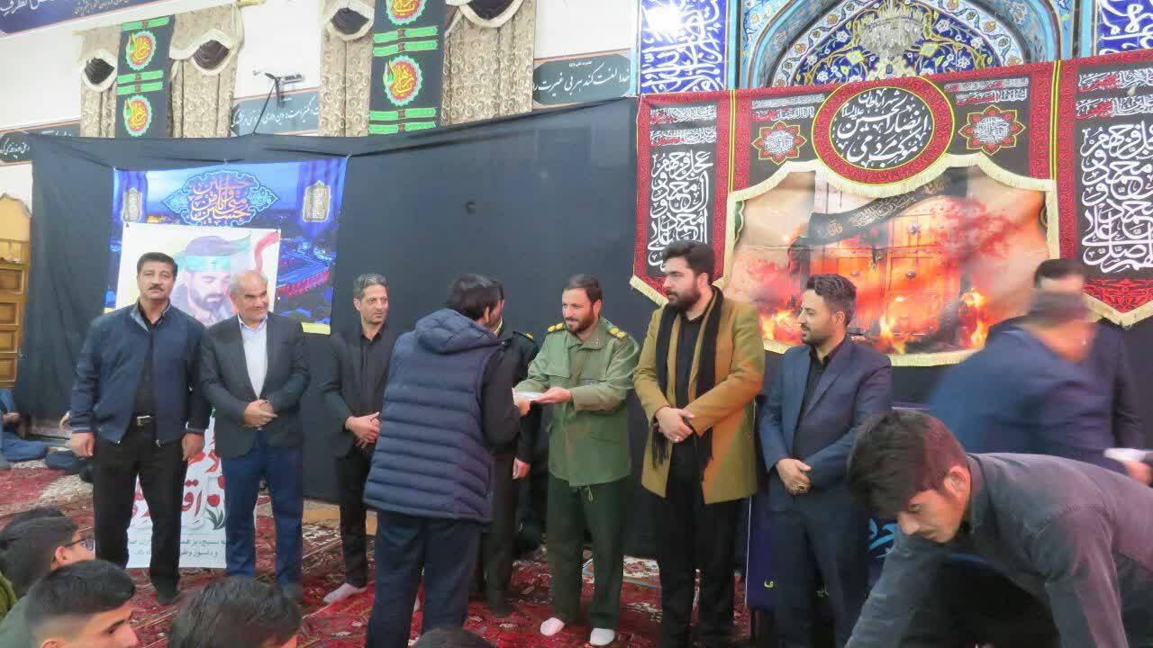 مراسم سوگواره شب شعر فاطمی در آرباطان