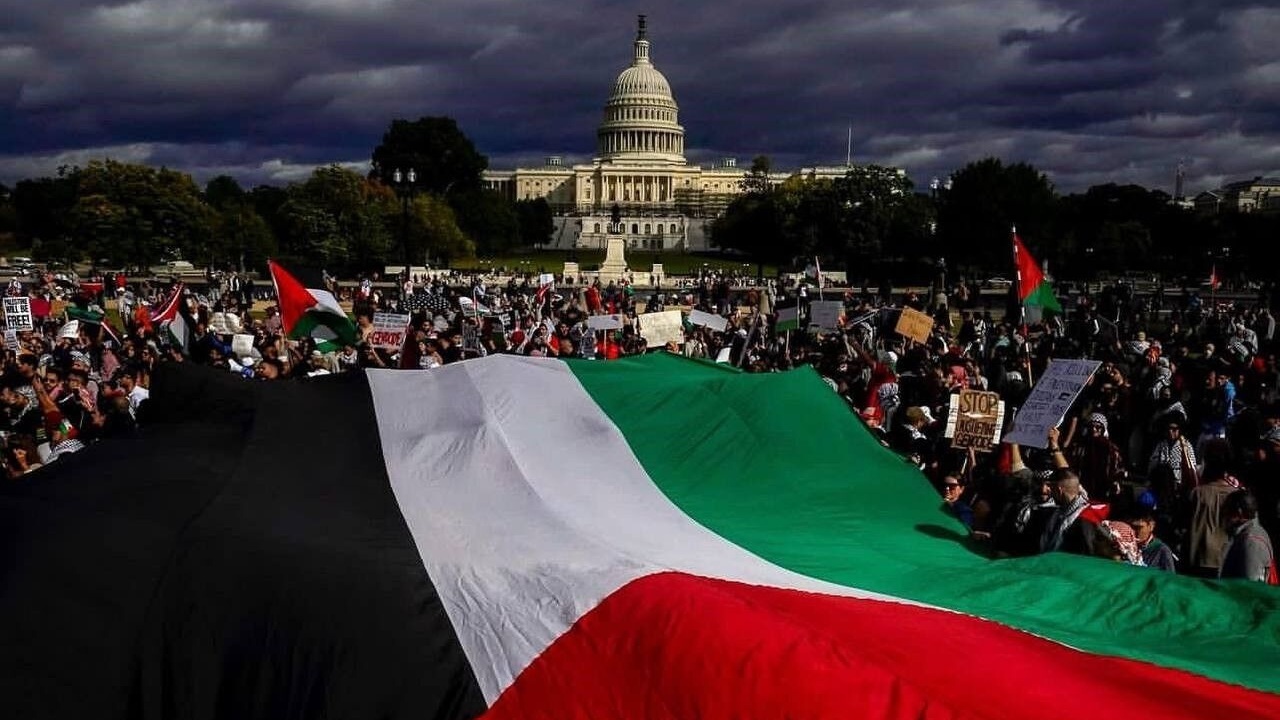 محبوبیت مقاومت فلسطین در بین نسل زِد آمریکا + فیلم