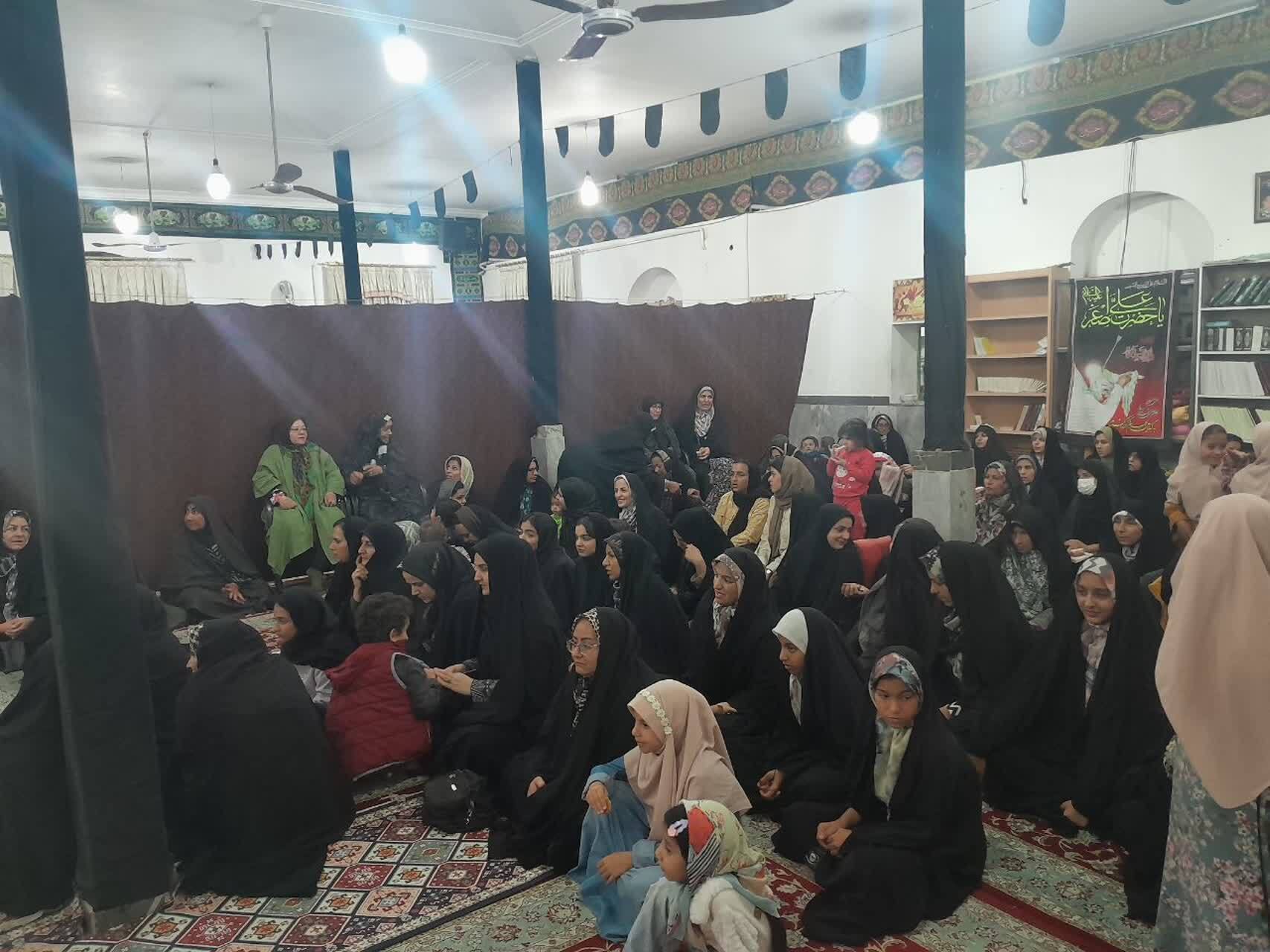 جشن و شادمانی اهالی روستای ده محمد در سالروز ولاذت حضرت زهرا (س)