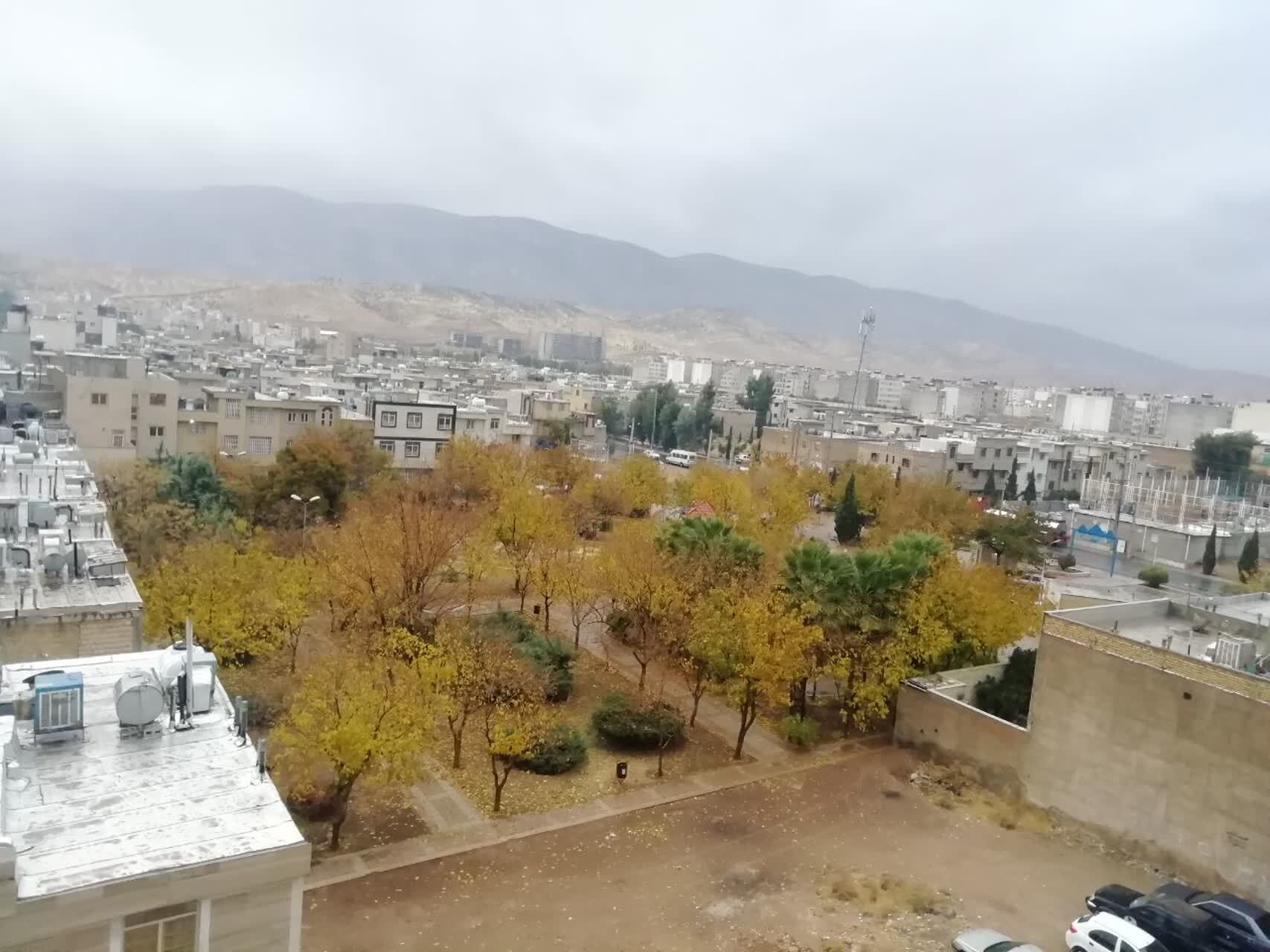گزارش تصویری از اولین بارش رحمت الهی