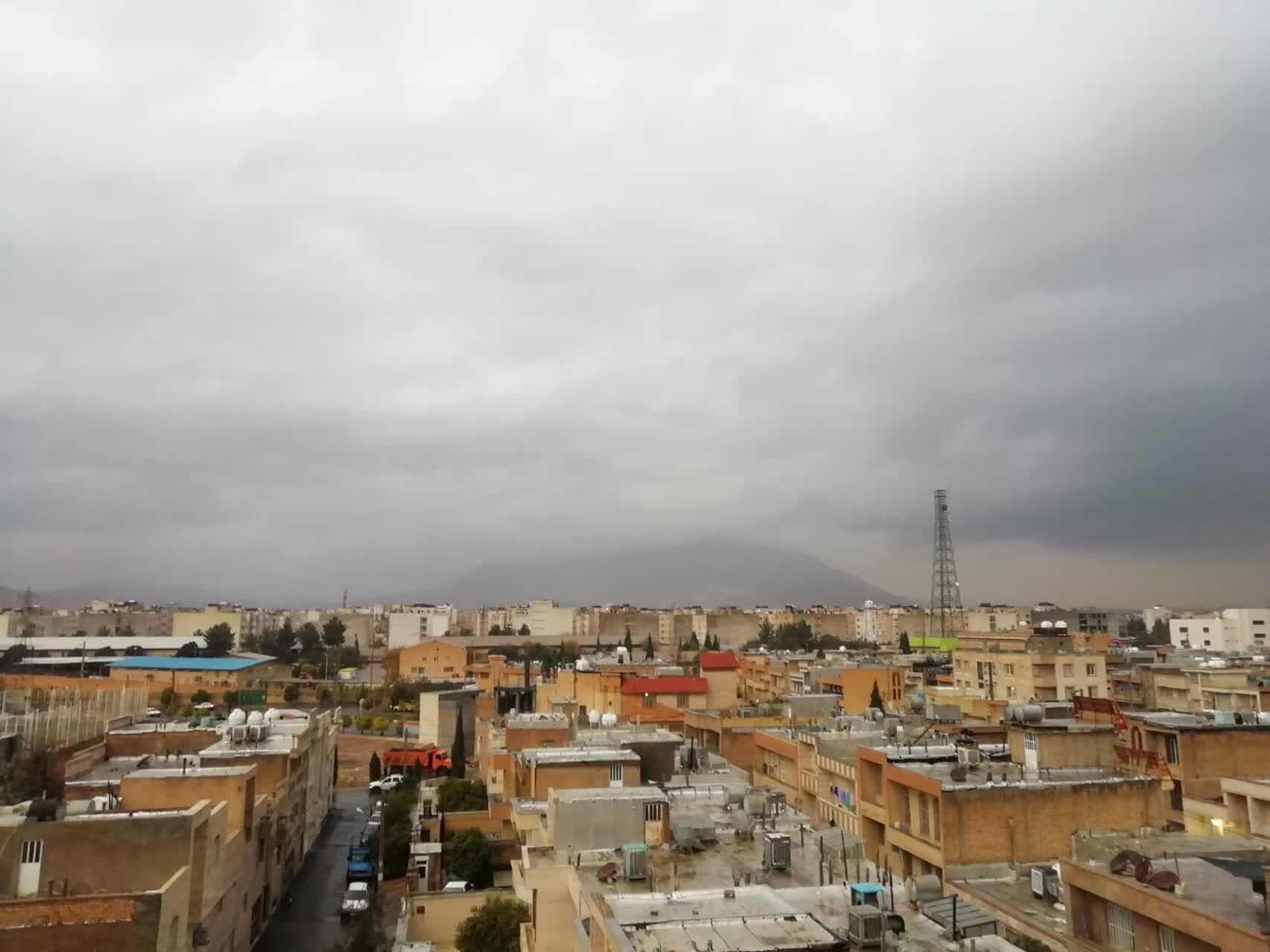 اولین بارش رحمت الهی در فارس