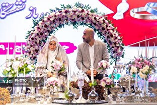 جشن ازدواج ۹۰۰ زوج از فرزندان بازنشستگان نیرو‌های مسلح
