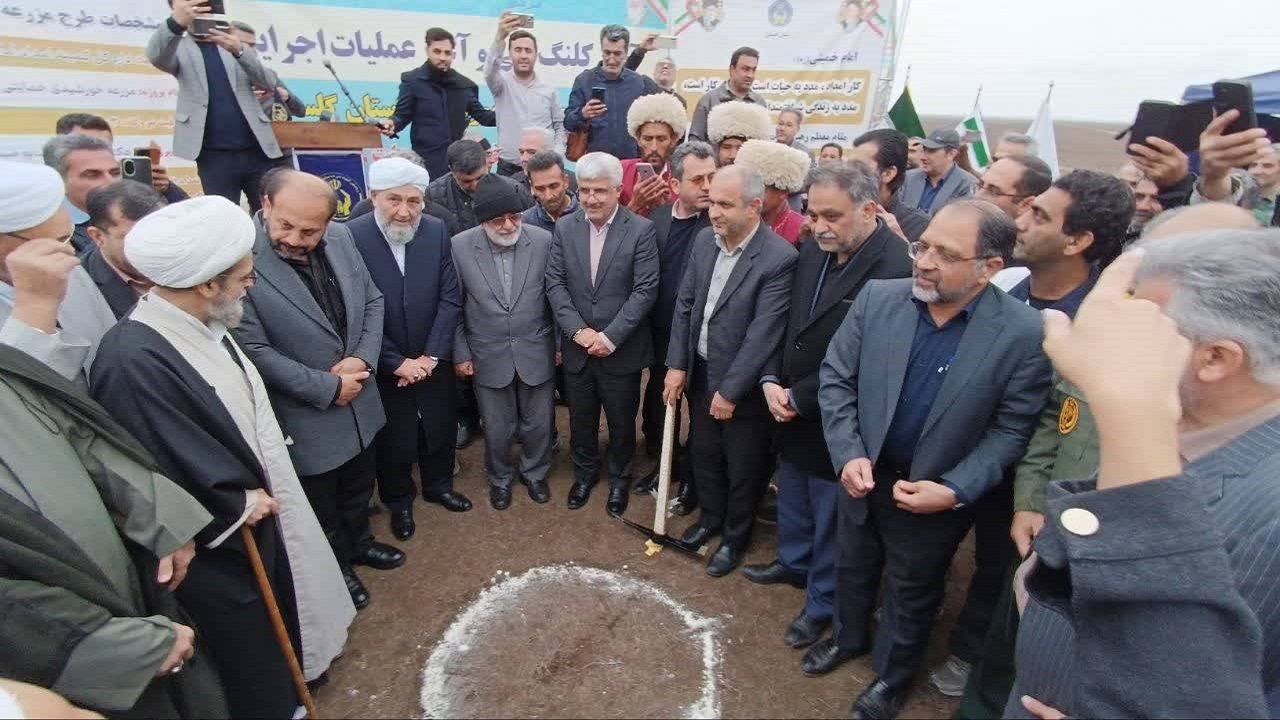 کلنگ‌زنی دومین مزرعه خورشیدی گلستان با ظرفیت ۳ مگاوات در علی‌آبادکتول