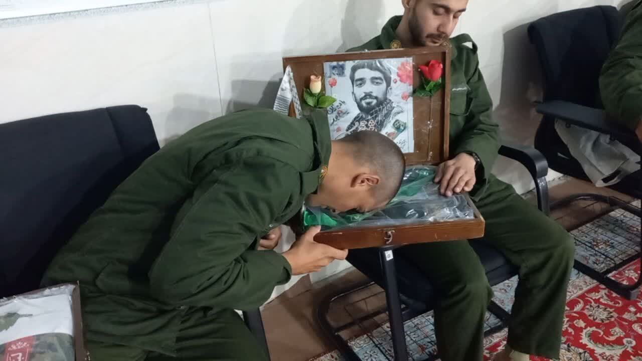 محفل شبی باشهدا در مرکز آموزش شهید مطهری فراجای شهرستان نیشابور