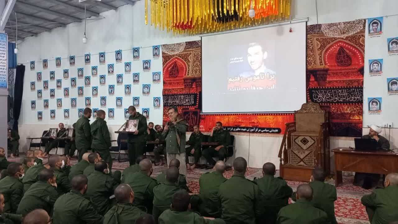 برگزاری محفل شبی باشهدا در مرکز آموزش شهید مطهری فراجای شهرستان نیشابور