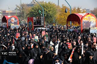 تشییع پیکر مطهر شهدای گمنام در سراسر کشور (۲)