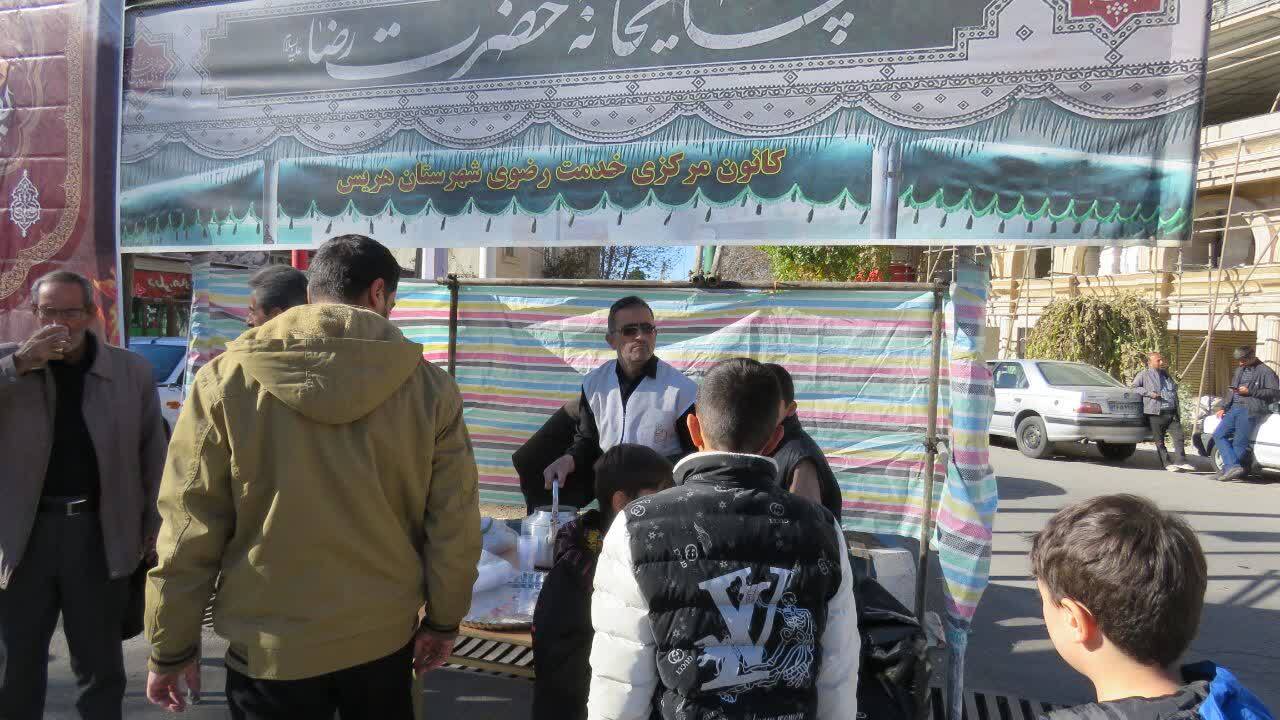 مراسم توزیع احسان