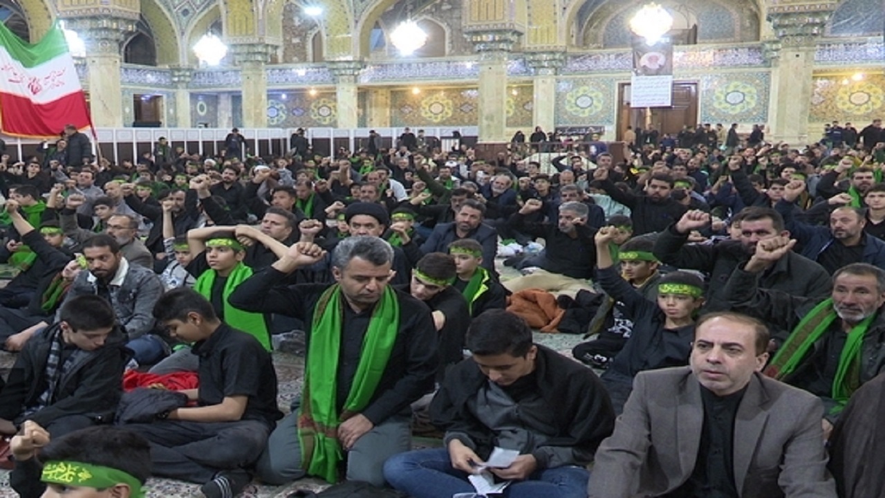 اجتماع فاطمی سه هزار دانش‌آموز سادات قم