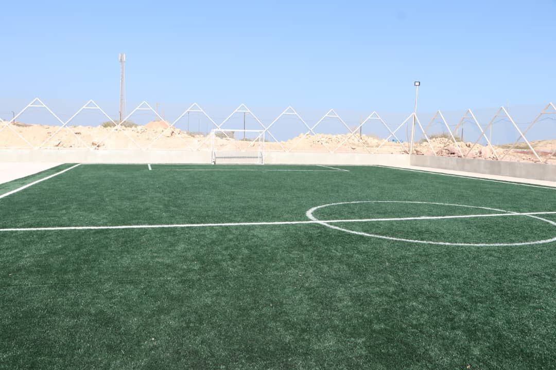 افتتاح دو طرح ورزشی  در بوموسی