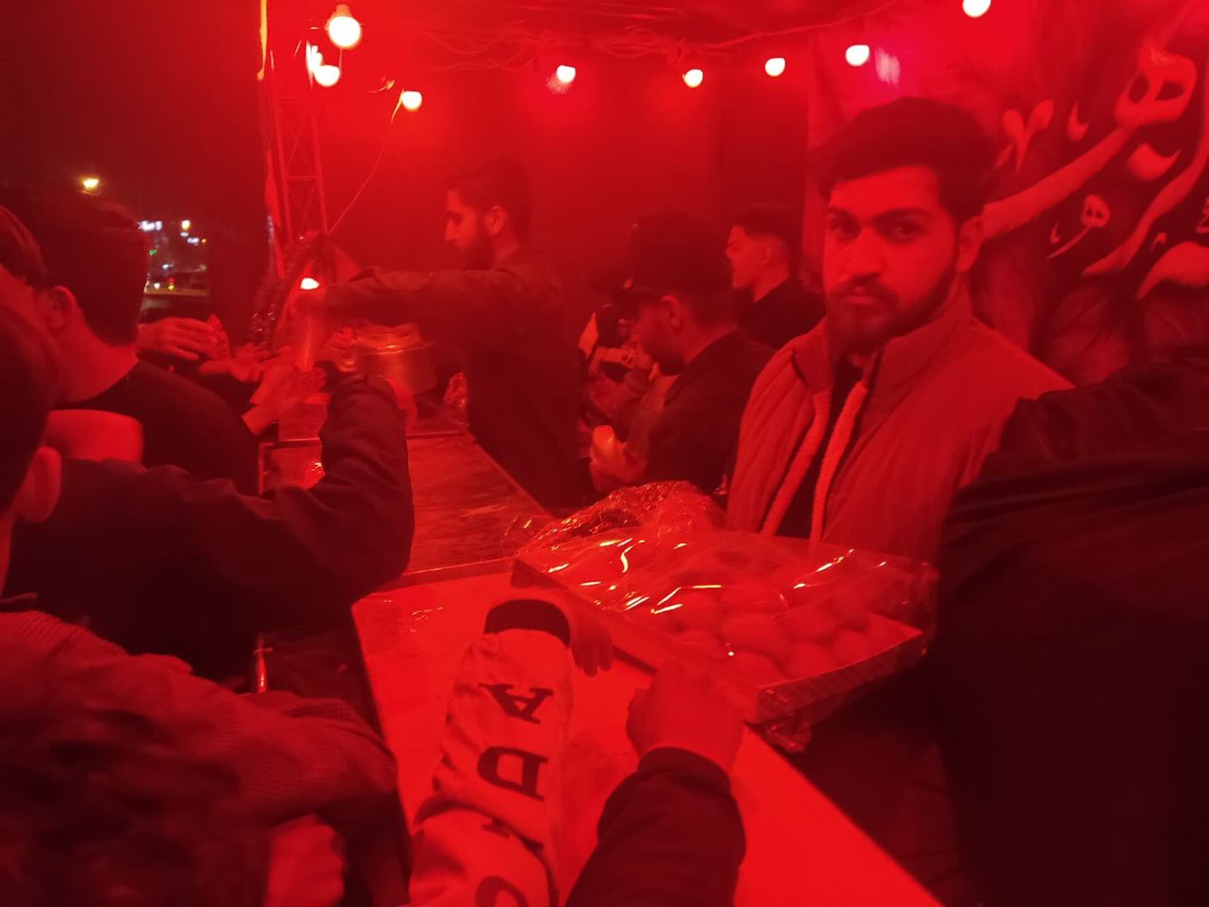 اهالی محله شهر قائم قم به سوگ حضرت فاطمه زهرا (س) نشستند