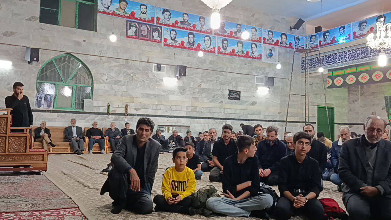 عزاداری توآبادی ها در سالروز شهادت حضرت فاطمه زهرا(س)