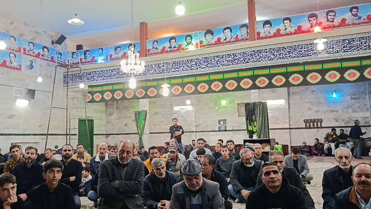 عزاداری توآبادی ها در سالروز شهادت حضرت فاطمه زهرا(س)