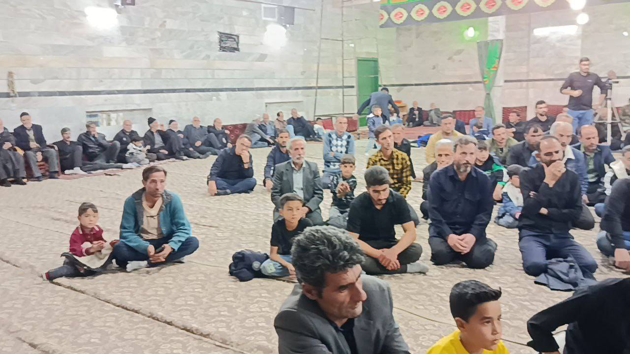 عزاداری توآبادی ها در سالروز شهادت حضرت فاطمه زهرا(س)