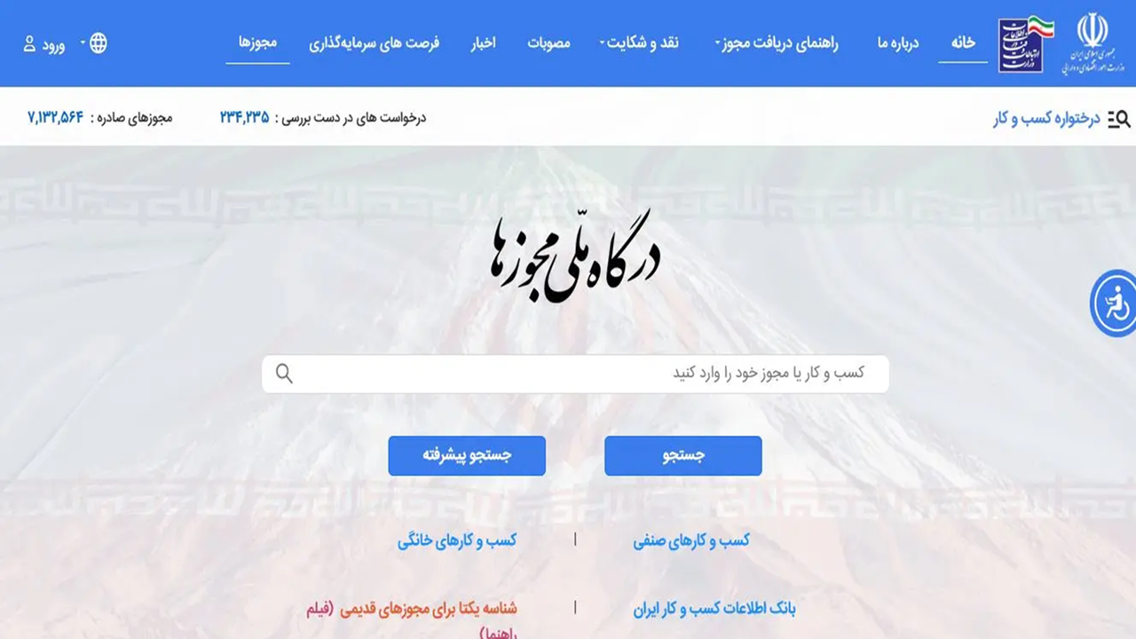 مشکلات سامانه سپامک برای تسهیل در مجوز کسب و کار از زبان شهروندخبرنگار