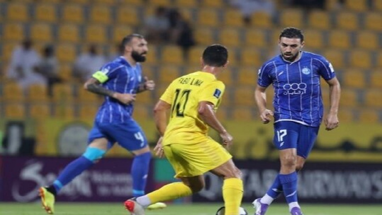 استقلال ۱ - ۱ الوصل/ آبی‌ها دو امتیاز مهم را از دست دادند