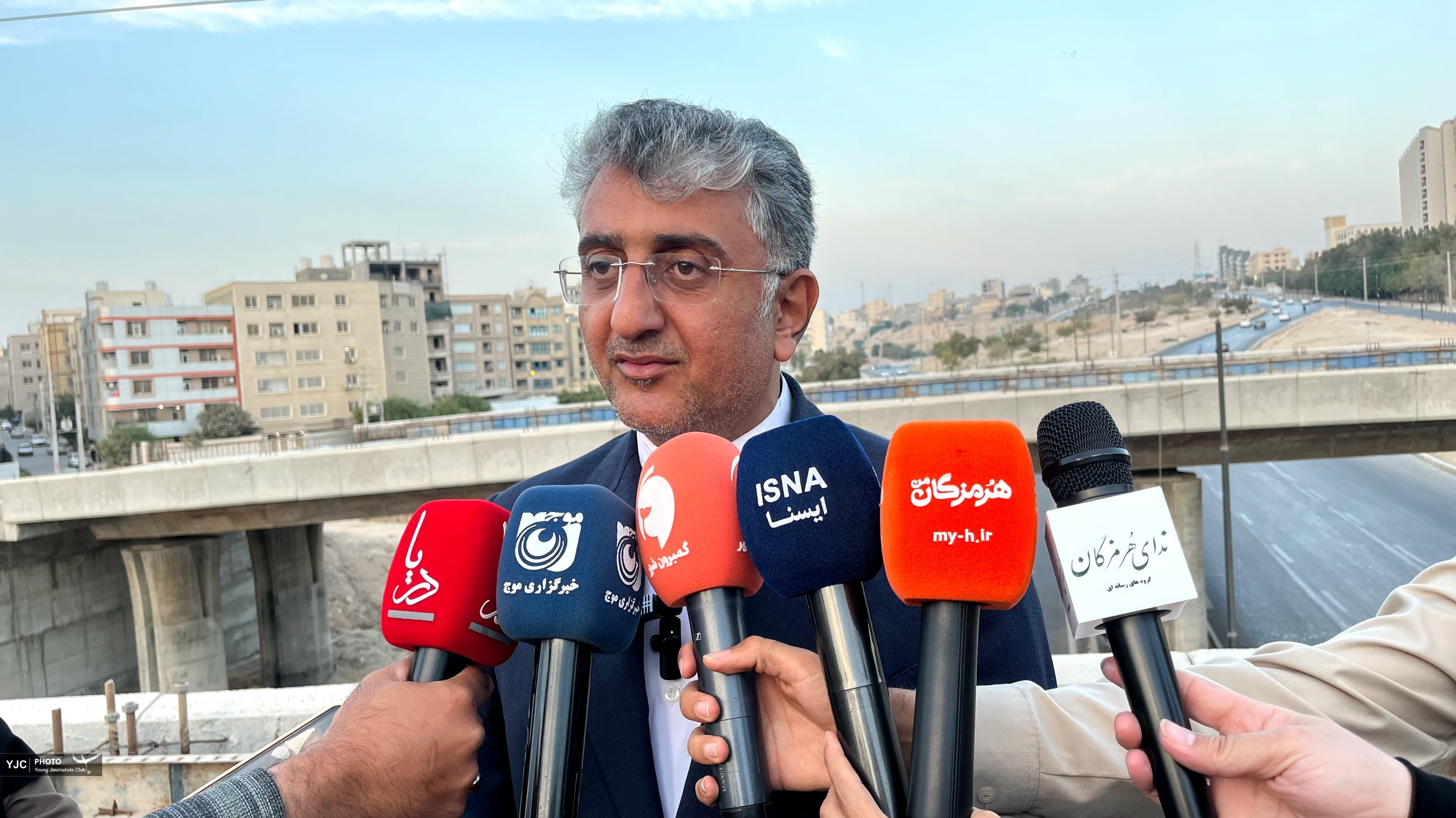 پل مهرگان کاهش قابل توجه ترافیک شهر را به همراه دارد