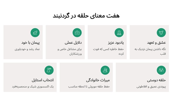 انداختن حلقه در گردنبند به چه معناست؟ بررسی ۷ معنای متفاوت این کار انداختن حلقه در گردنبند به چه معناست؟ بررسی ۷ معنای متفاوت این کار