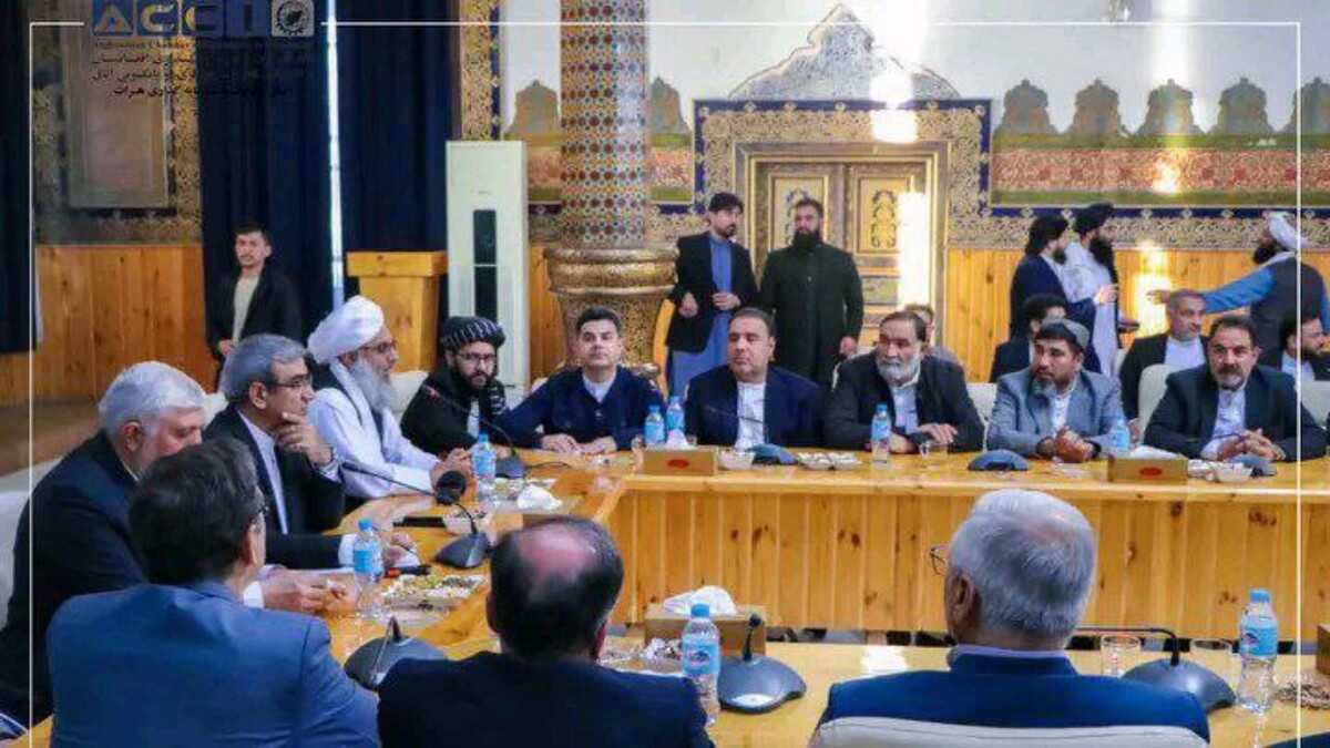 باشگاه خبرنگاران -برگزاری نشست مشترک تجاری ایران و طالبان در هرات با تأکید بر توسعه روابط اقتصادی