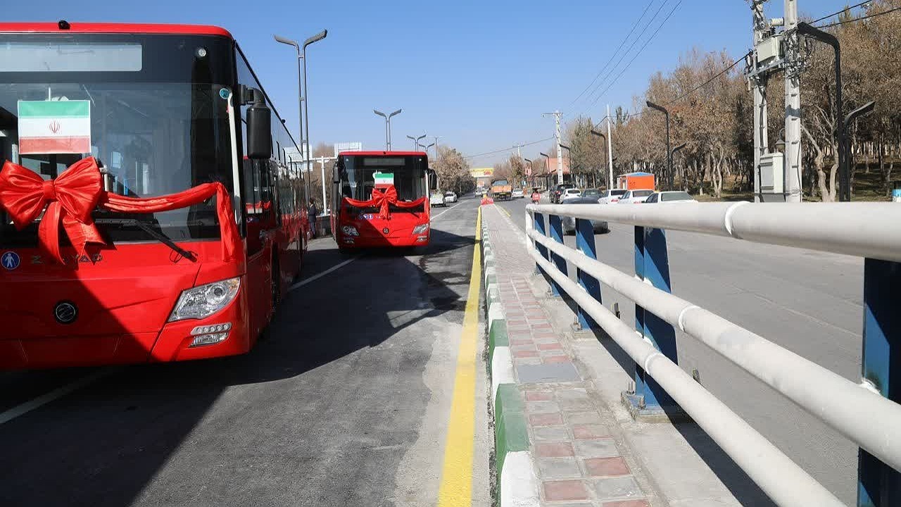 فعالیت ۱۰۲ دستگاه اتوبوس در ناوگان شهری + تصاویر