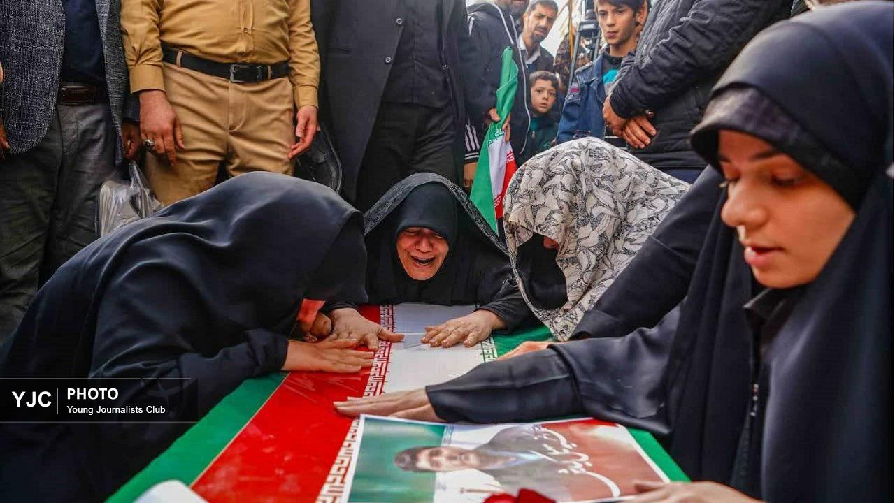 مسجد مقدس جمکران سرباز وطن را در آغوش گرفت