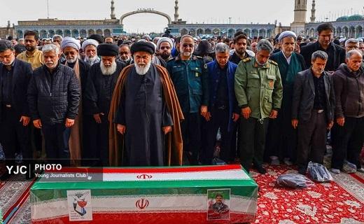 مسجد مقدس جمکران سرباز وطن را در آغوش گرفت