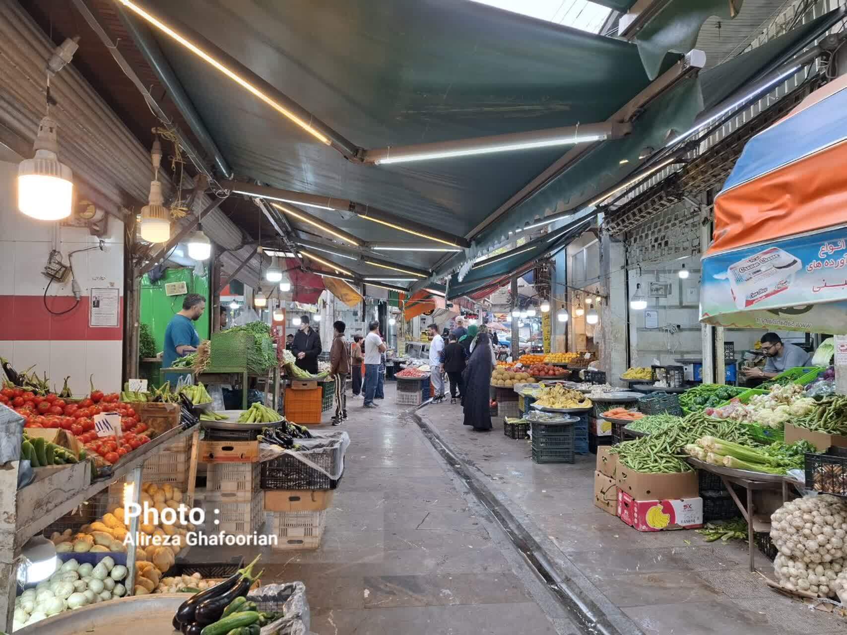 گزارش تصویری از حال و هوای نوروزی بازار تاریخی نعل بندان گرگان