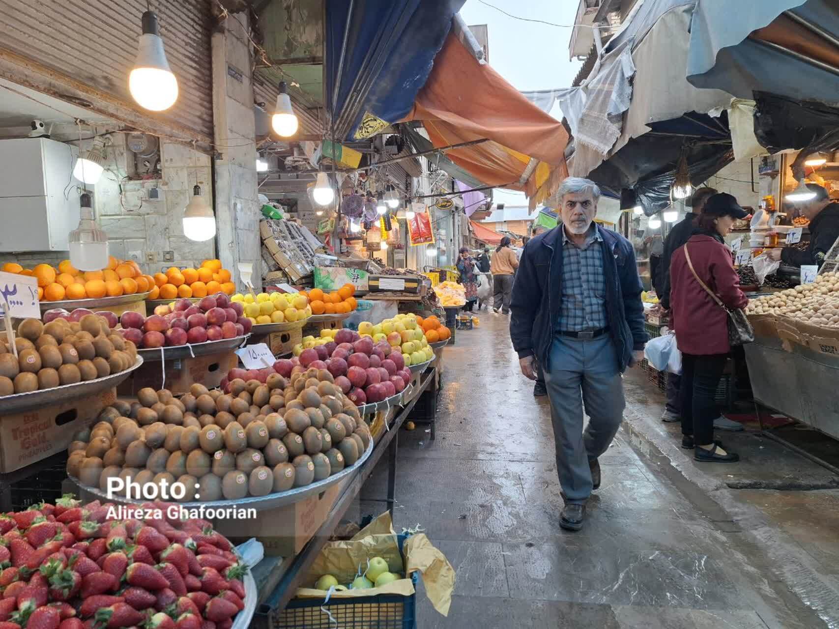 حال و هوای نوروزی بازار تاریخی نعل بندان گرگان