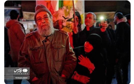حضور مسعود فراستی منتقد سینما در تجمع&zwnj;های مردمی شبانه