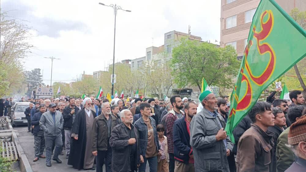 گزارش تصویری از مراسم تشییع شهدای محله ۱۳ آبان
