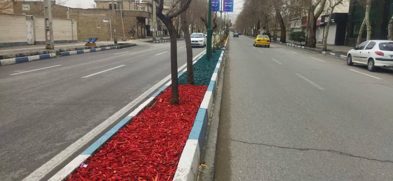 جلوه بهار در خیابانها و میادین ارومیه+ تصاویر