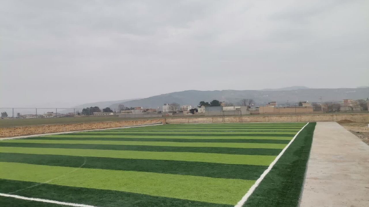 گام تازه برای توسعه ورزش روستایی؛ زمین چمن مصنوعی مینی فوتبال روستای مهرستان افتتاح شد