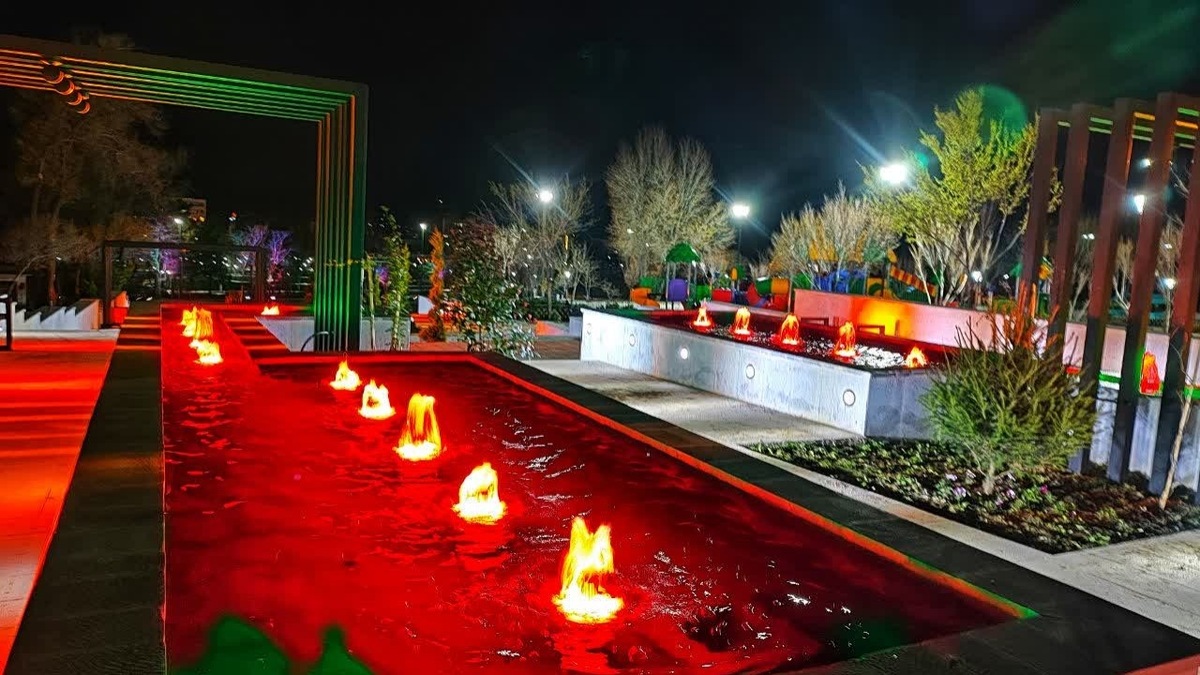 باشگاه خبرنگاران -رخ نمایی ورودی پارک ملت شهرکرد + تصاویر