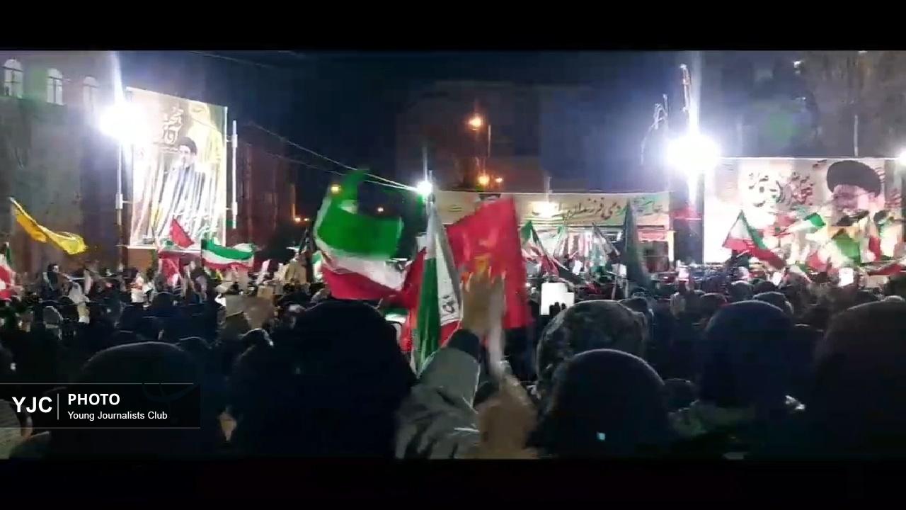 حضور پرشور دورودی ها در سی‌ودومین شب حماسه خیابان + فیلم