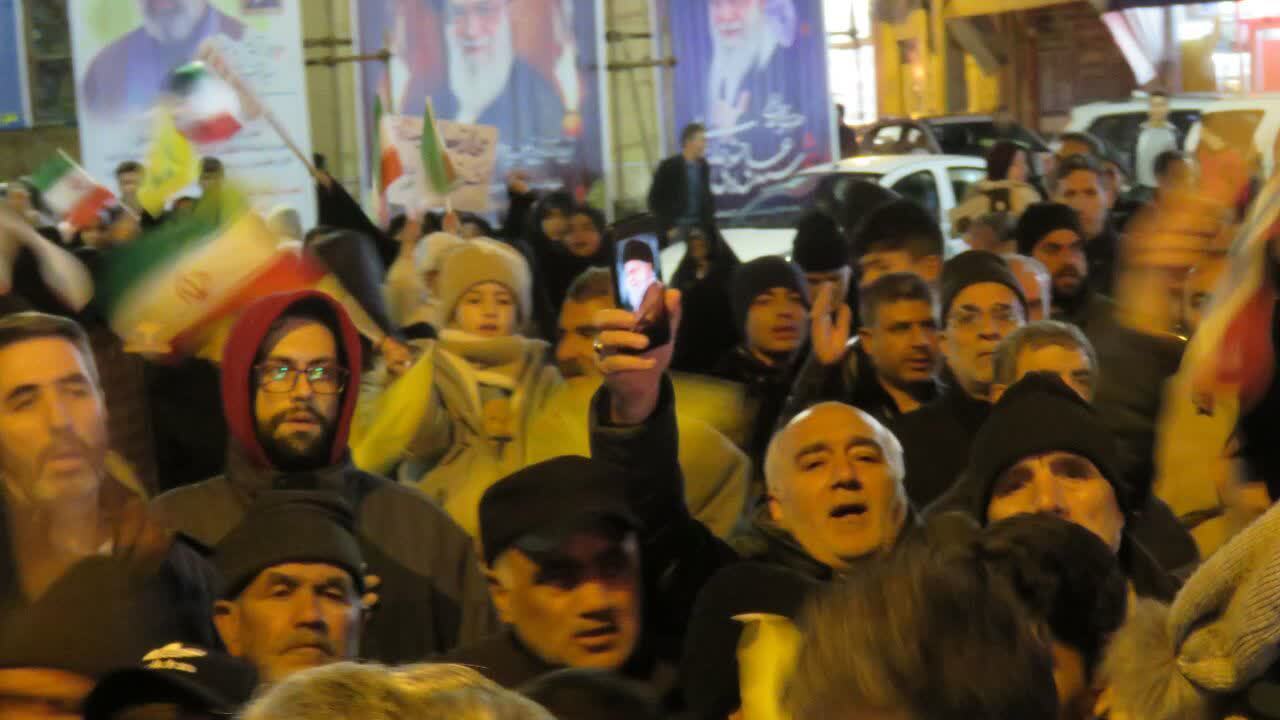 تجمع خانوادگی هریسی&zwnj;ها در حمایت از مقام معظم رهبری