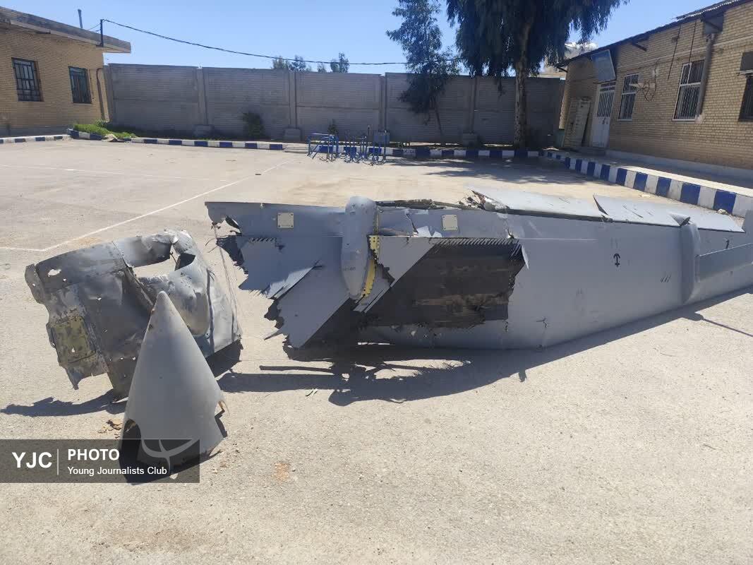 انهدام ۲ پهپاد «ام کیو ۹» آمریکایی در شیراز + تصاویر