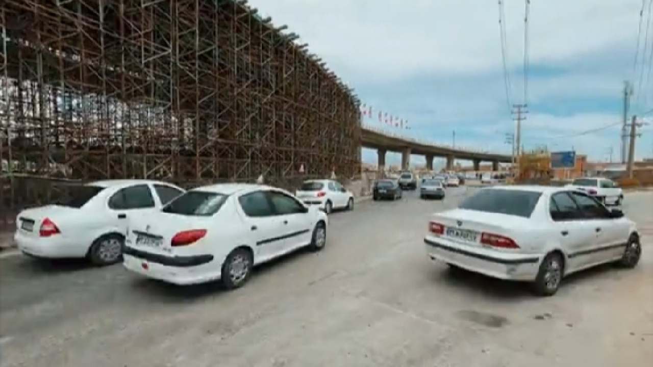 کاهش بار ترافیکی و تردد تقاطع آذربایجان ارومیه