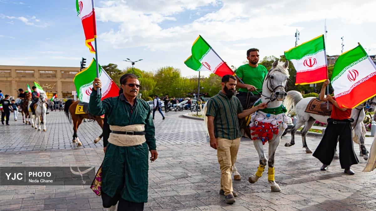 آیین بعثت نوسربازان عصر ظهور در مشهد