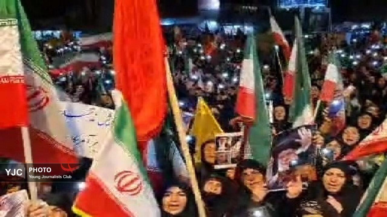 خون دلفانی‌ها هرشب برای انتقام و خونخواهی رهبر شهید + فیلم