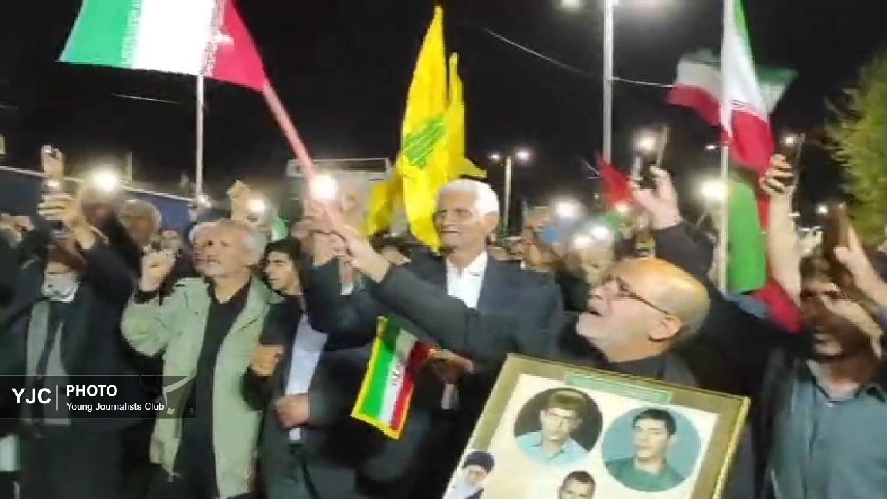 خروش مردم معمولان در اجتماع عاشقان امام شهید و بیعت با رهبر انقلاب + فیلم