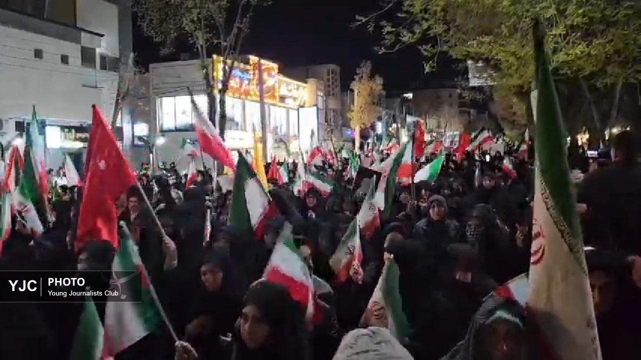 موج مردمی که در نگاهشان وطن معنا می‌گیرد+فیلم